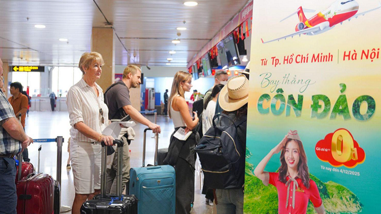 Từ 17/12/2025, Vietjet Mở Rộng Gấp Đôi Chuyến Bay Đến Côn Đảo